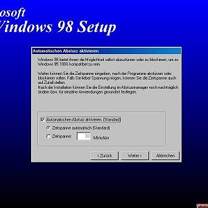 Win 98 Setup